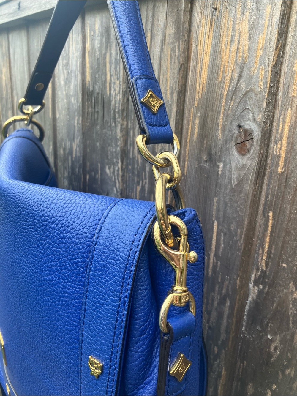 Authentic cobalt blue MCM - Picture 6 of 15